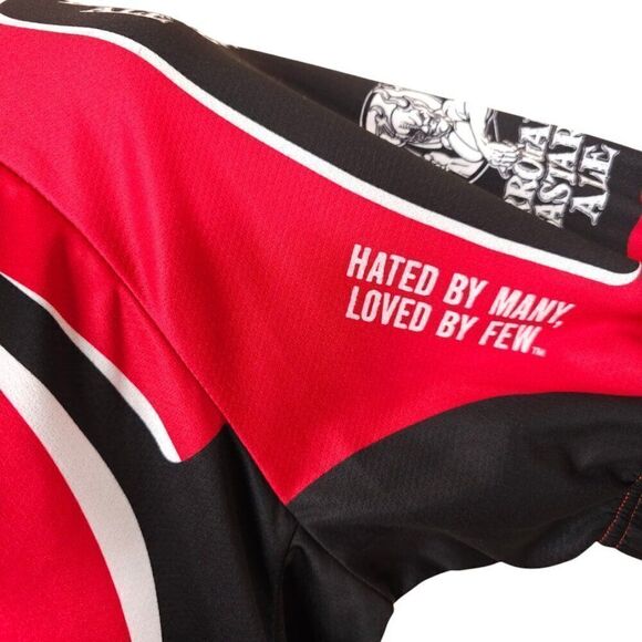 Arrogant Bastard Ale Cycling Jersey Mens Size Large Cyclist Biking Bicycle - Picture 6 of 8